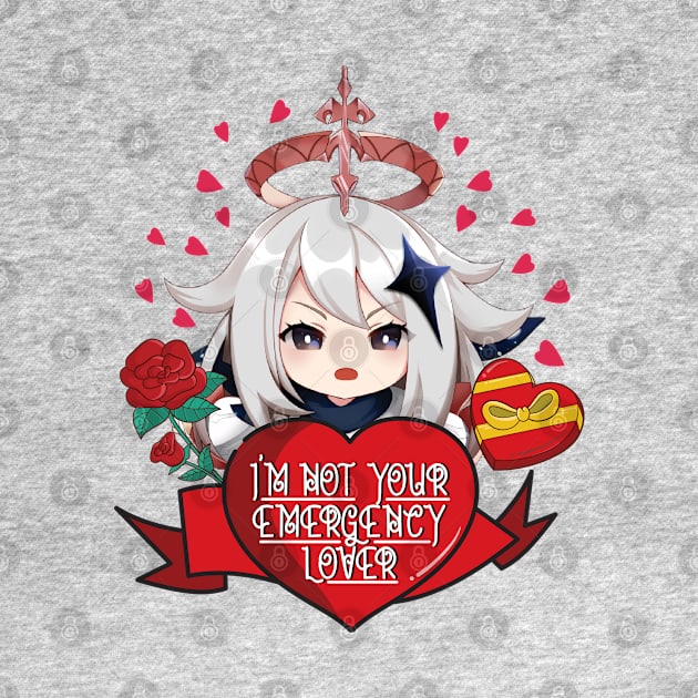 Paimon Genshin Impact Emergency Lover Valentine Day by Anime Access